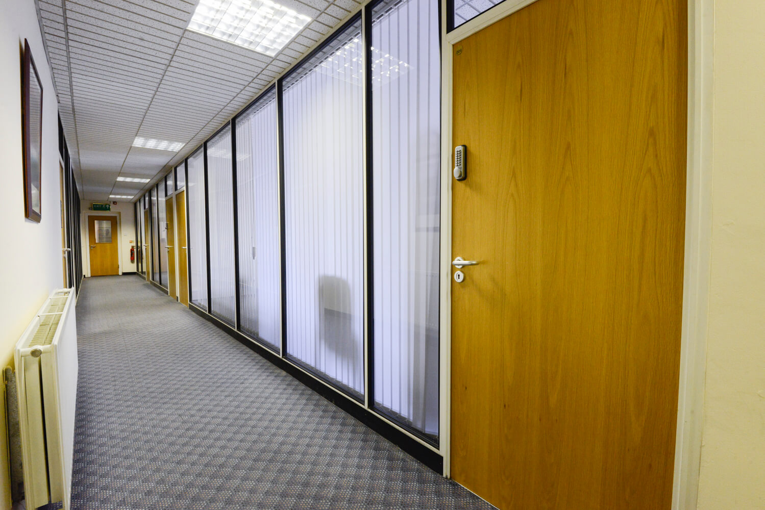 Internal corridor of Skelmersdale property